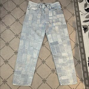 Levi's M&C the Column Patchwork Straight Jeans